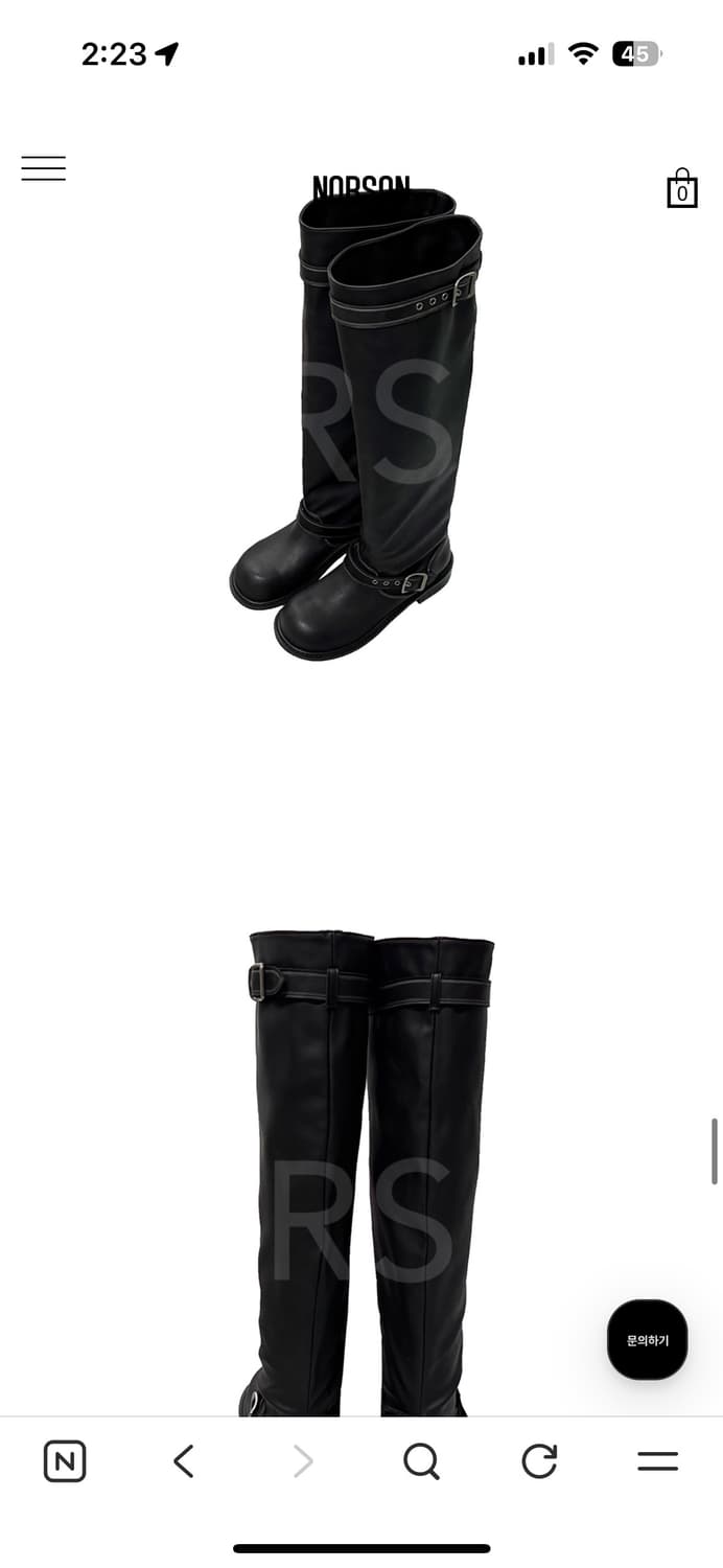 노어슨 슬라우치 버클 부츠 상품이미지3