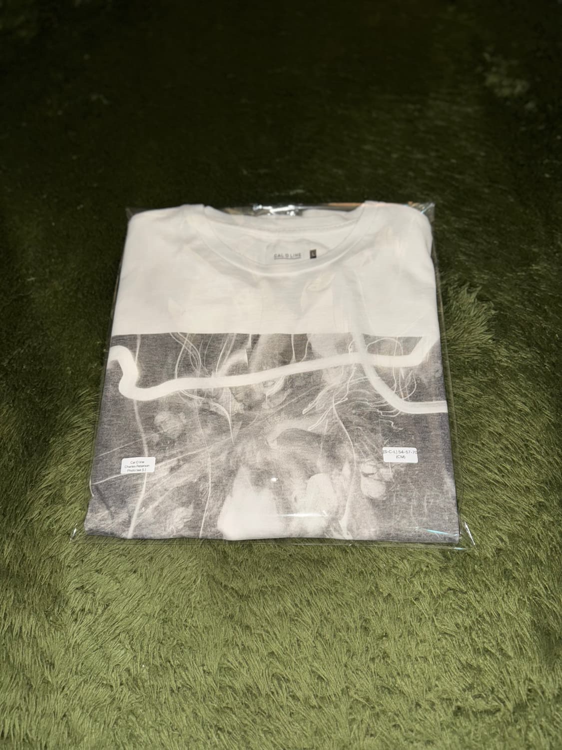 [L] CAR O LINE 칼오라인 X 찰스 피터슨 포토 티셔츠 화이트 상품이미지10