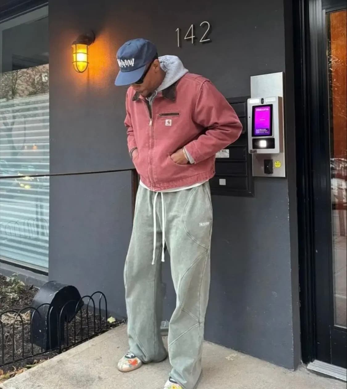 CARHARTT 칼하트 디트로이트 자켓 J97 VRS 살몬로즈 L 상품이미지2