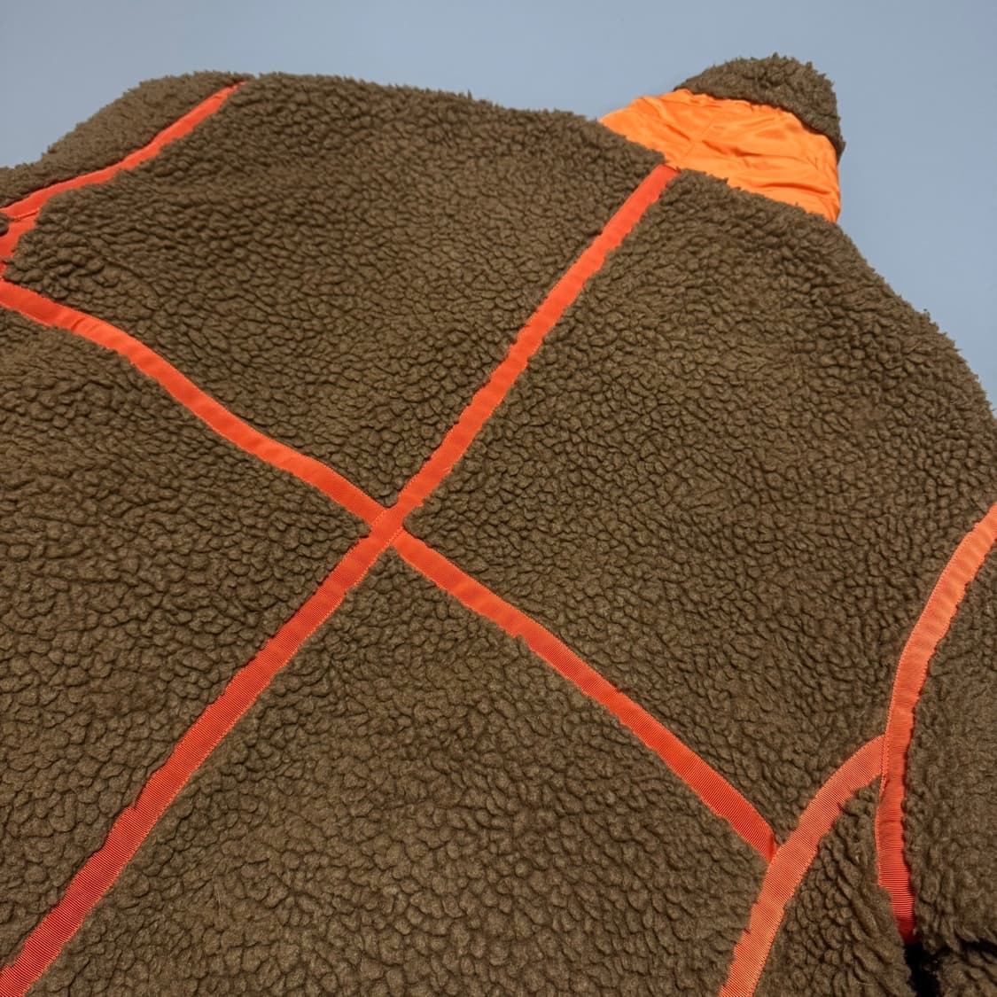 빔즈(BEAMS) 브라운컬러 폴리 덤블 보아 B-3 자켓 상품이미지8