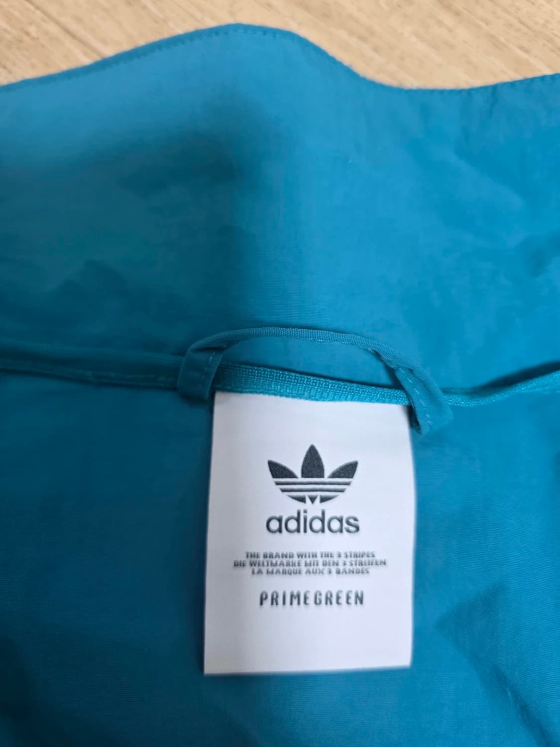 아디다스 컬러블록 오버핏 바람막이 자켓 M 상품이미지6