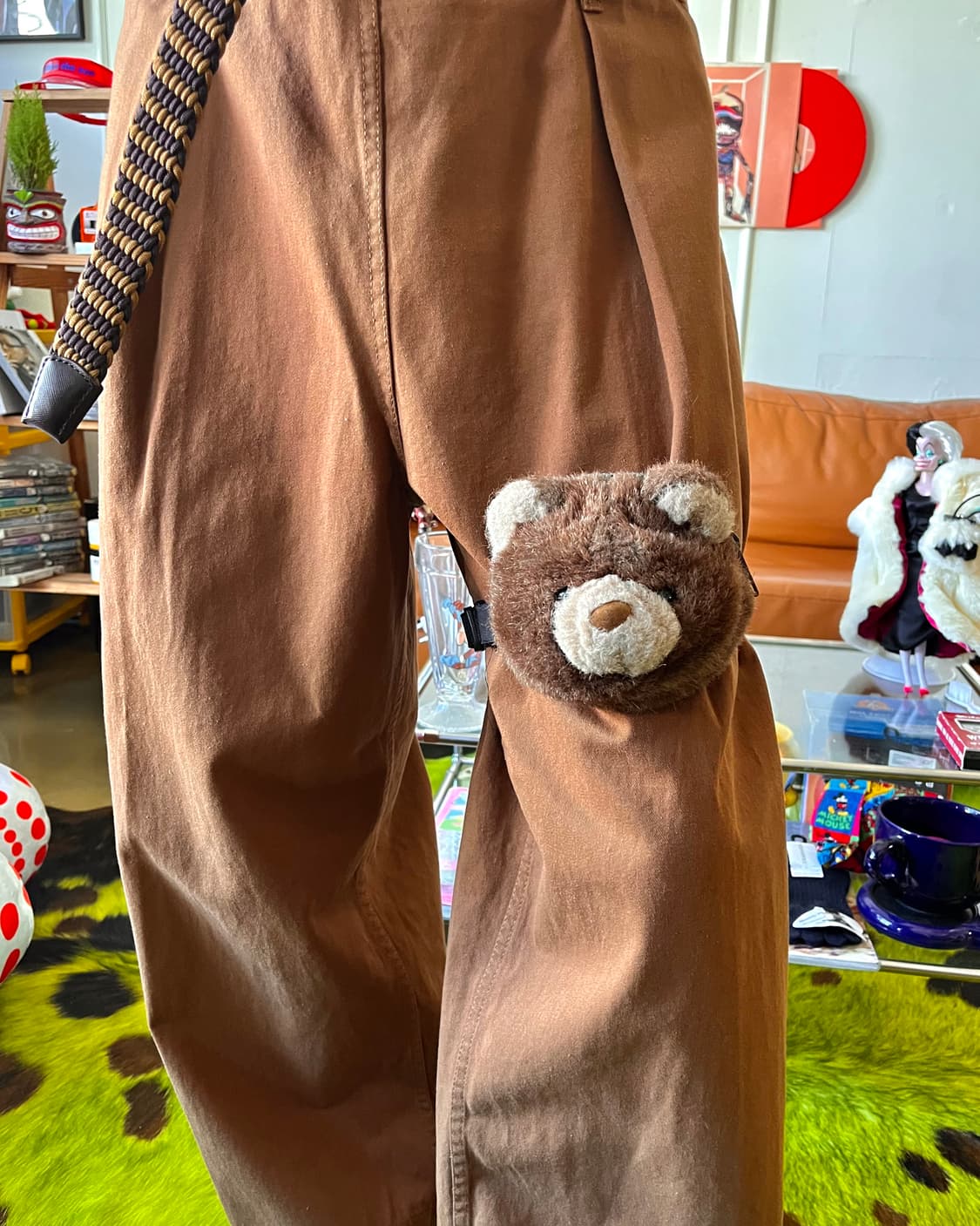 JPN Vintage Mini Bear Doll Pouch Sub Bag 상품이미지3