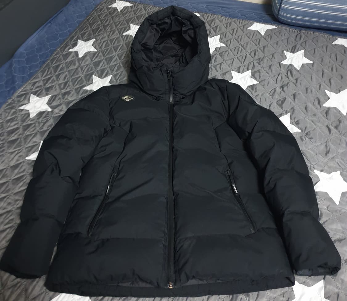 데상트 덕다운 패딩 블랙 (XL) 상품이미지1