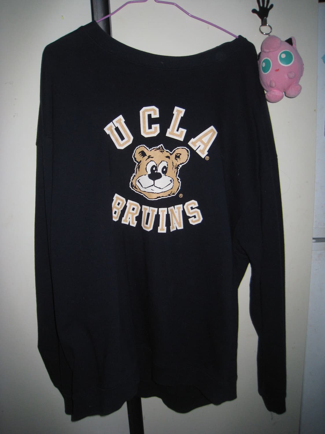 빈티지 곰돌이 맨투맨 (dark blue) 상품이미지1