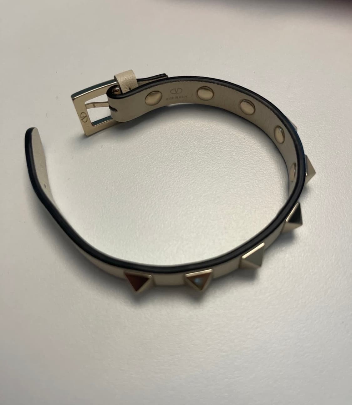 발렌티노 락스터드 아이보리 팔지 상품이미지2