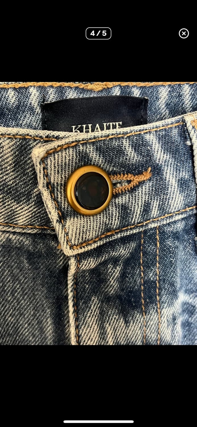 khaite 다니엘 데님 블루 (25) 상품이미지4