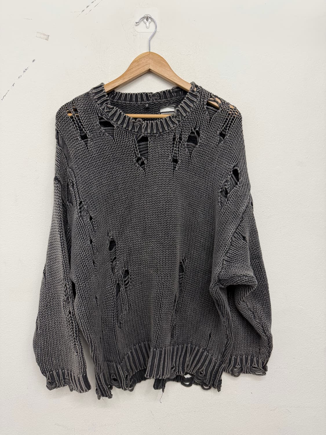 R13 디스트레스드 니트 상품이미지4