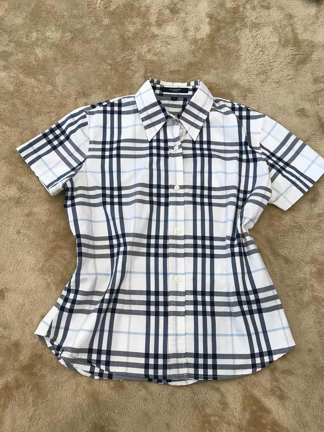 버버리 빈티지  체크 셔츠 상품이미지1
