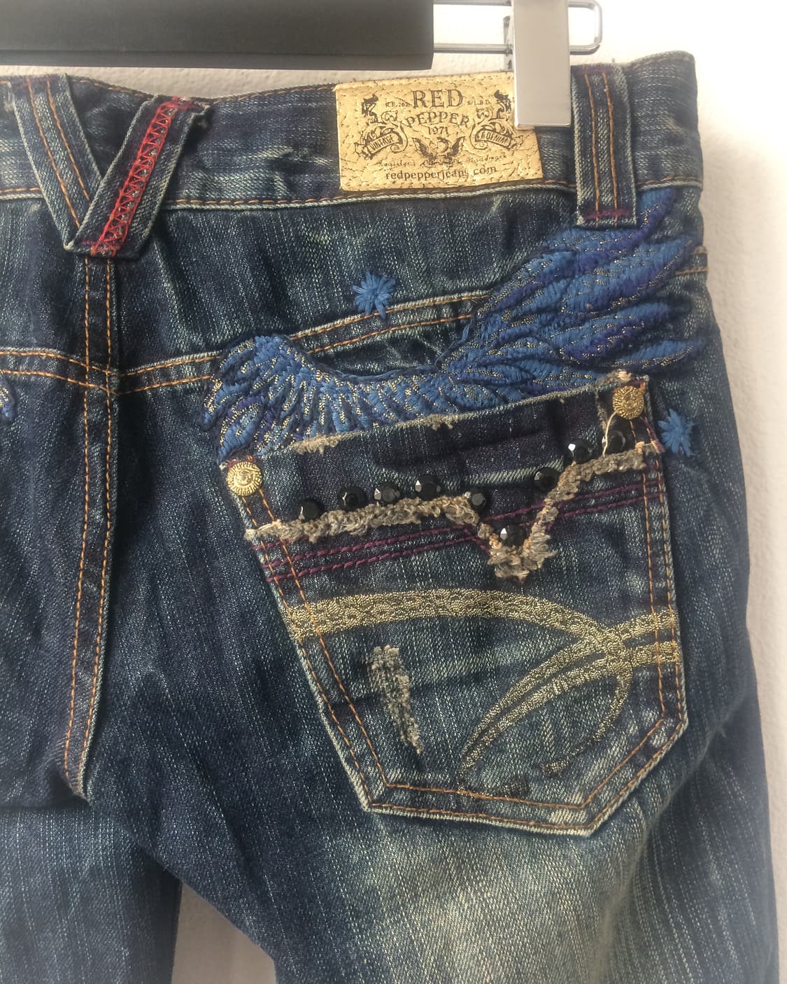 Red pepper denim pants 상품이미지7