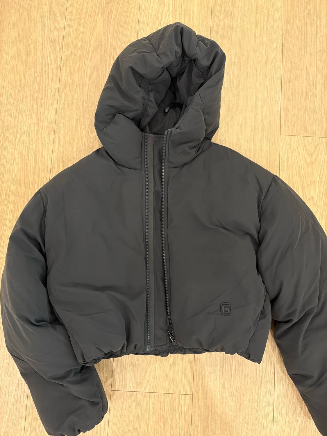 글로니 블랙 패딩 상품이미지2