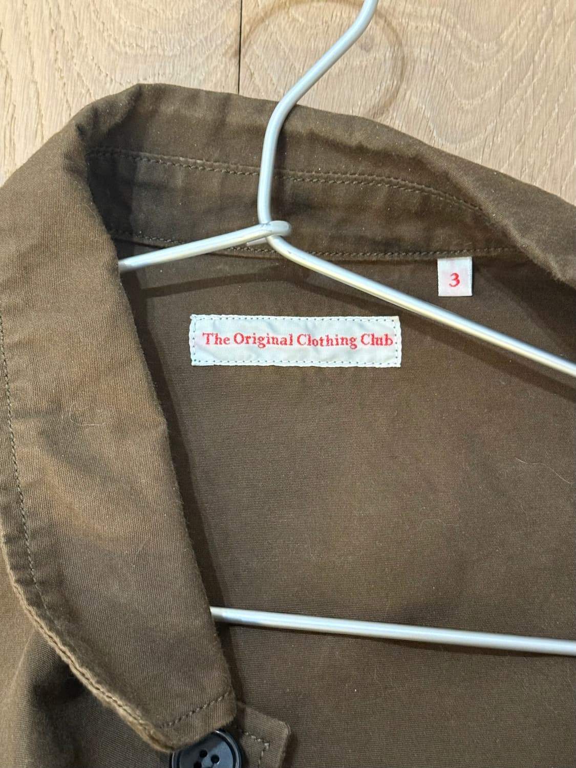 TOCC 티오씨씨 워시드 왁스드 코튼 헌팅 자켓 올리브 3 상품이미지4