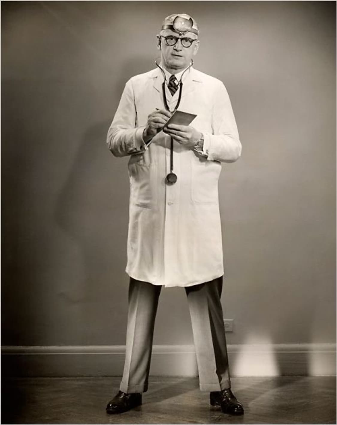 50s vintage lab coat 상품이미지6