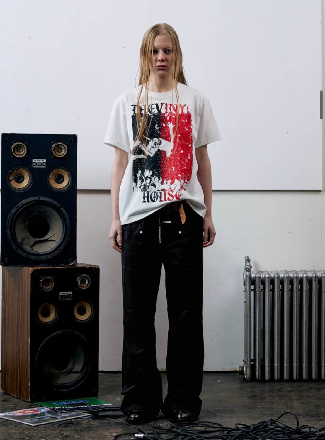 더바이닐하우스 빈티지 포스터 티셔츠 상품이미지1