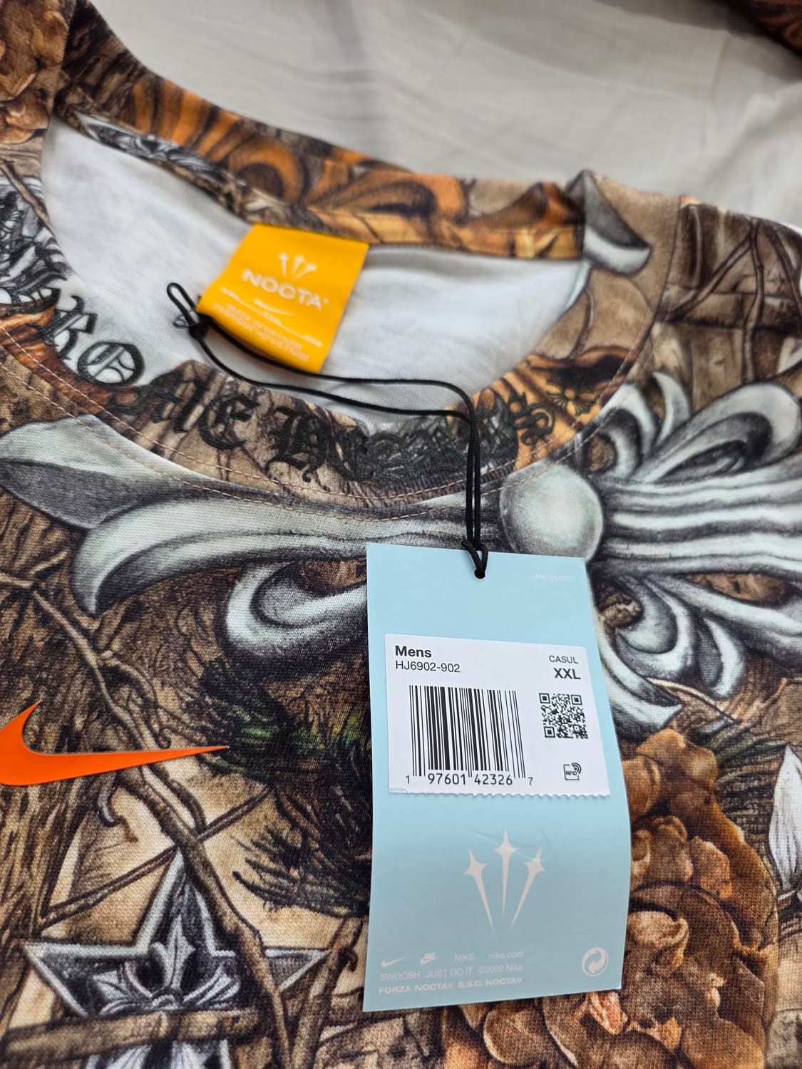 [XXL] 크롬하츠 녹타 반팔 티셔츠 리얼트리 카모 상품이미지3