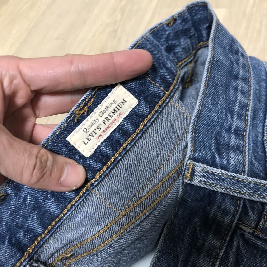 (30) 리바이스 Levi's 501' 93 스트레이트핏 연청 데님 상품이미지5