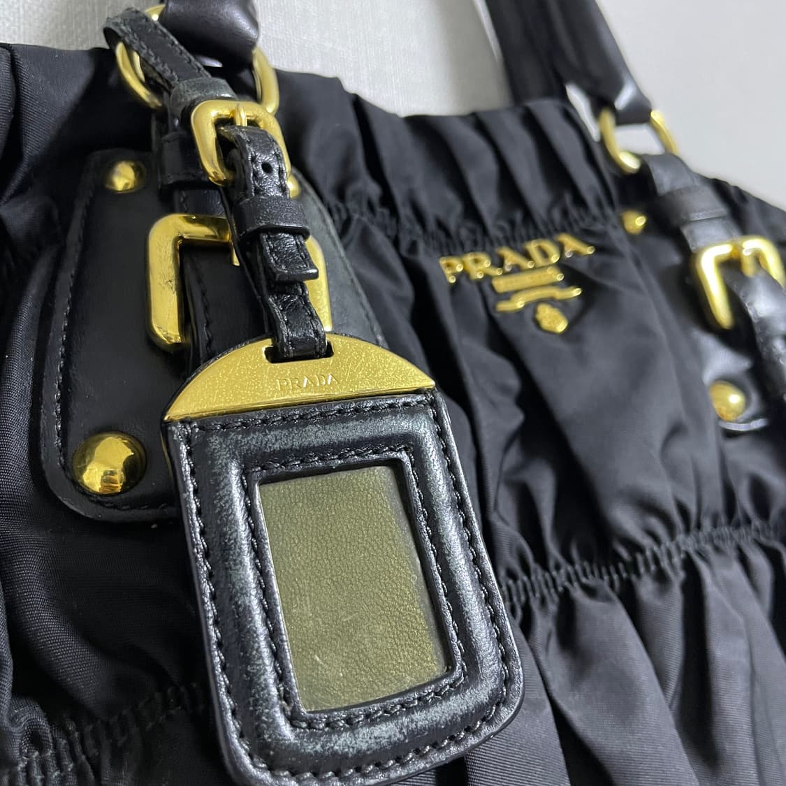 프라다 여성 고프레 모코노 토트백 (크로스 스트랩 분실 상품이미지6