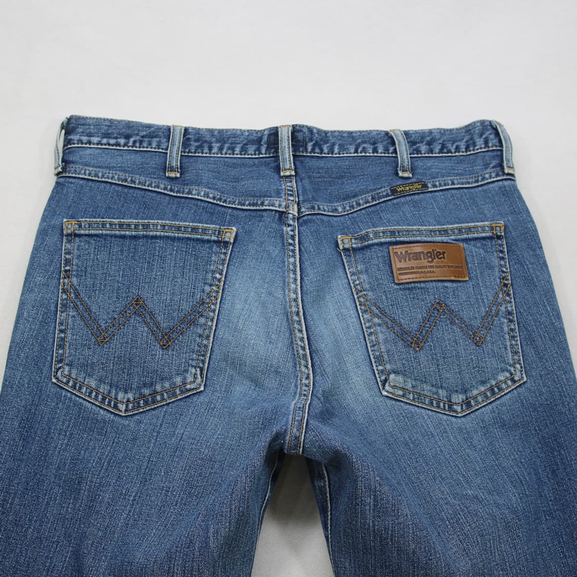 (착용컷) Wrangler 데님 팬츠 (남성용 33.5) 상품이미지7