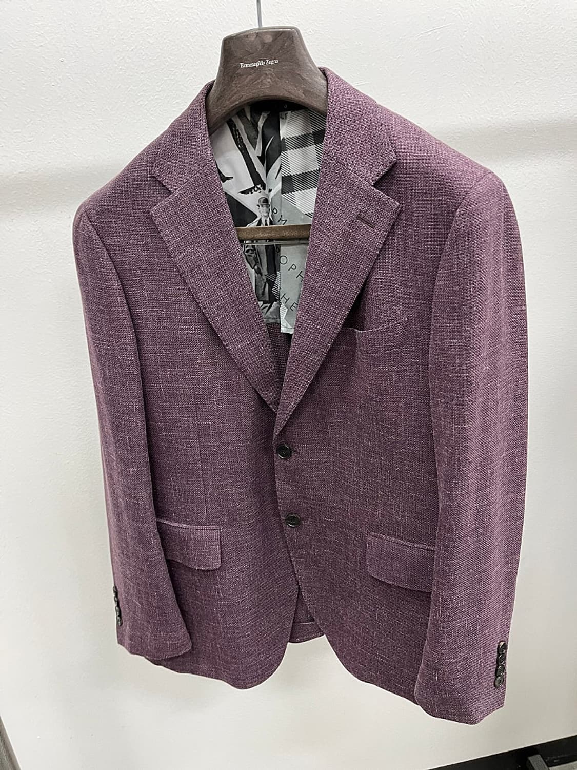 100) 닥스 퍼플 제냐 자켓  상품이미지3