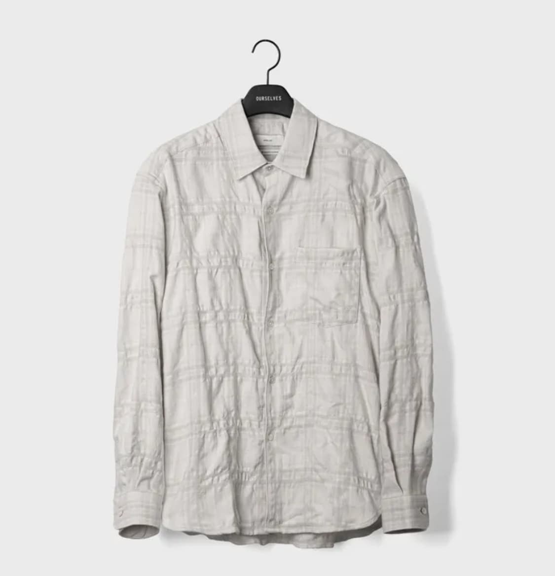 cw 릴렉스 셔츠  빈티지 화이트 L~XL 상품이미지1