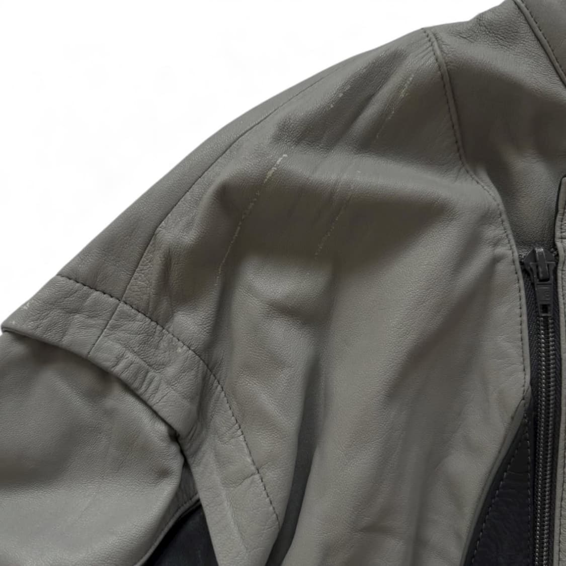 VINTAGE Two-tone panel rider jacket 상품이미지7