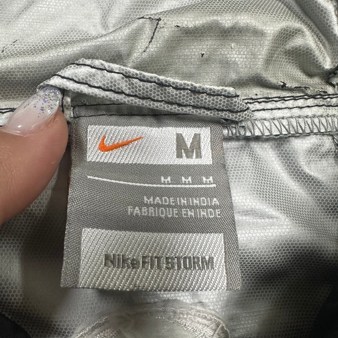 ✨ (바배) 나이키 08-09 맨유 AIG 블랙 바람막이  상품이미지3