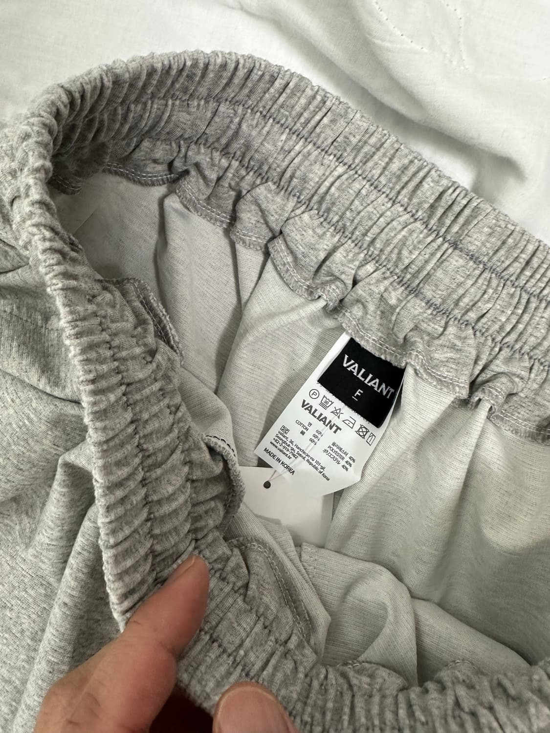 발리안트 8부 쿨 버뮤다 팬츠 메란지 새상품 상품이미지4