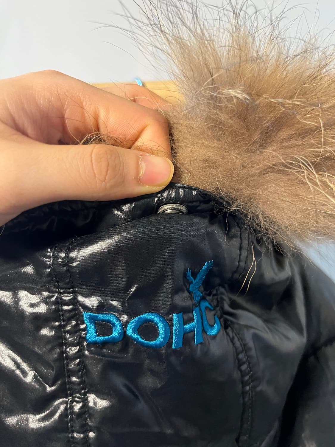 도크 유광 빈티지패딩 상품이미지6