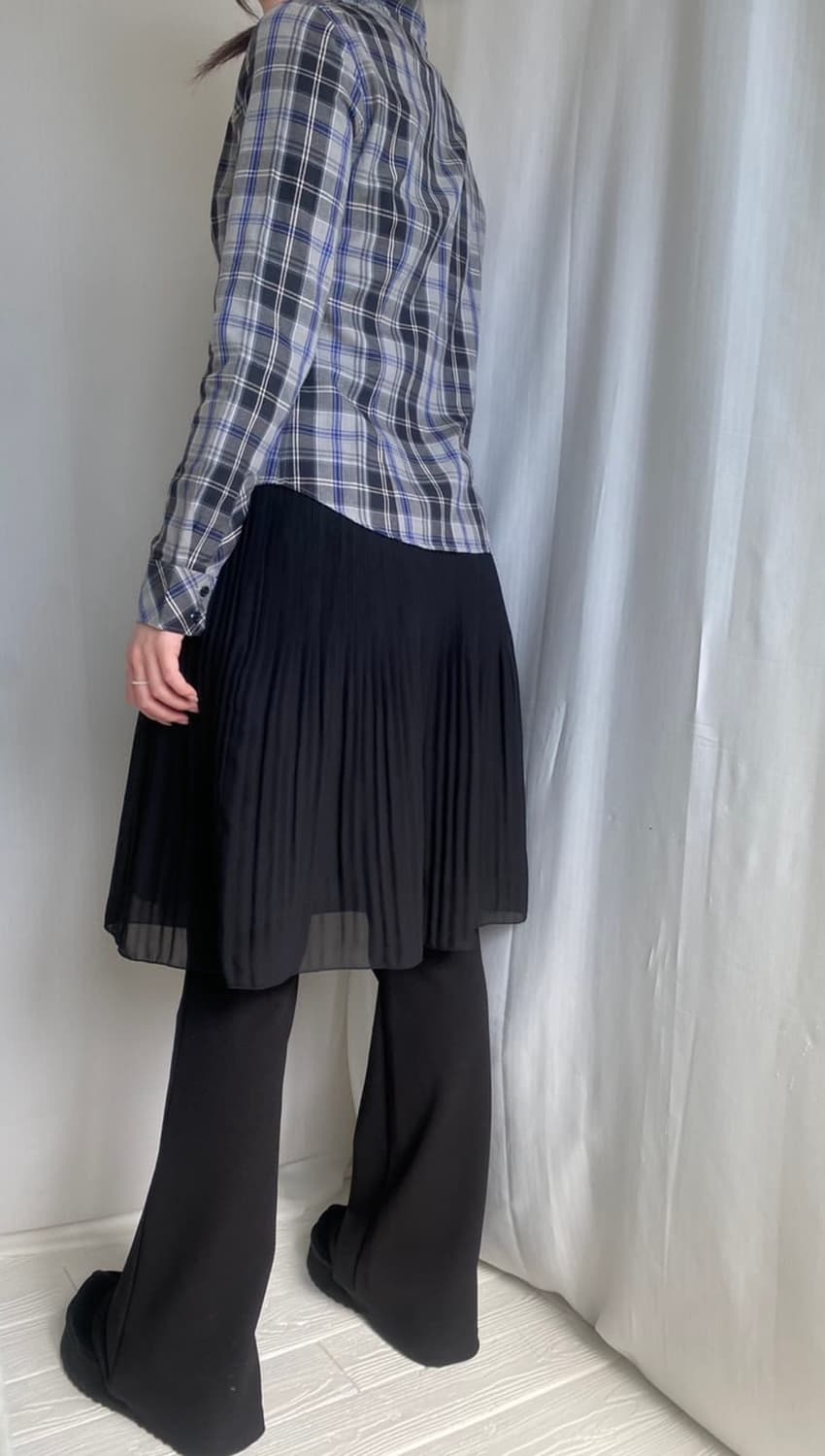 빈티지 레이어드 스커트 상품이미지2