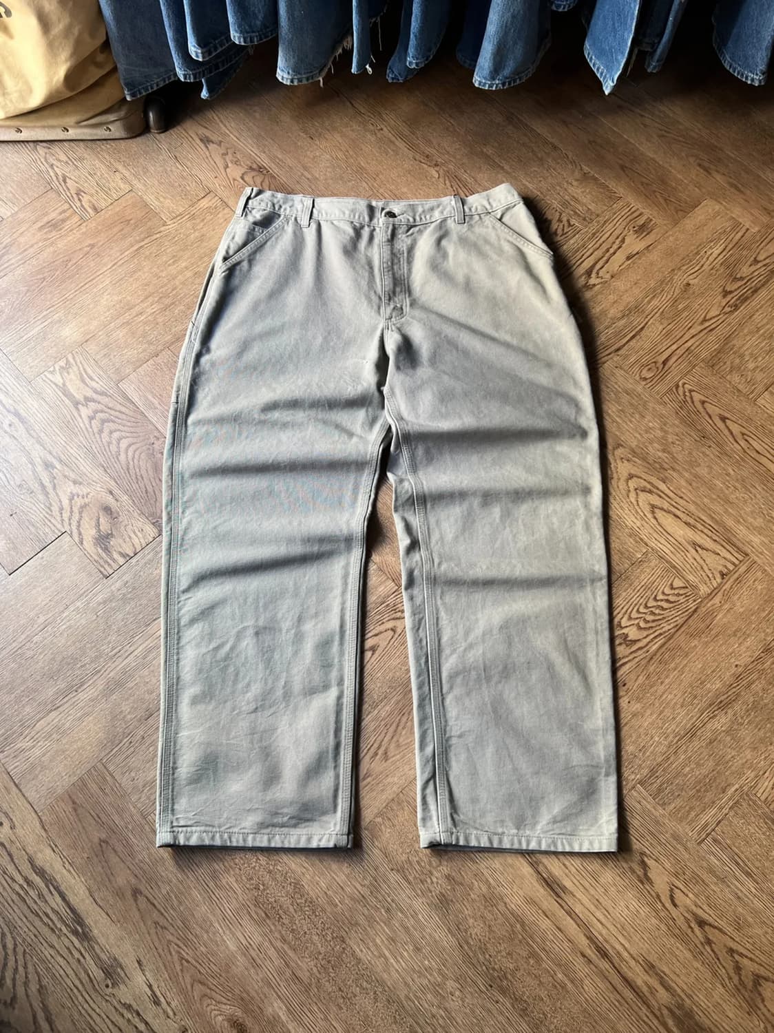 [40]칼하트 USA 데저트 탄 싱글니 카펜터 워크 팬츠 상품이미지1