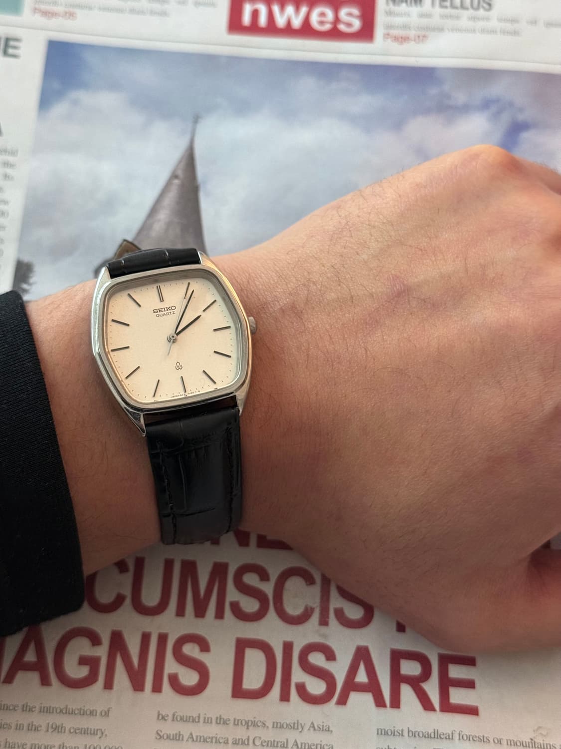 세이코 Seiko 쿼츠 펜타곤 상품이미지4