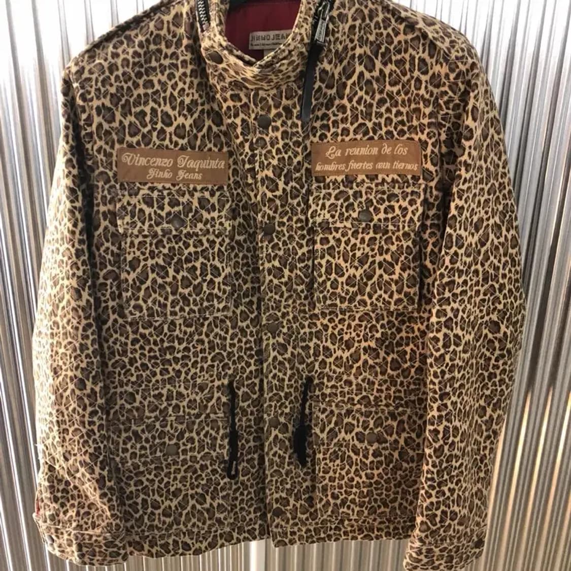 JINHOJEANS 레오파드 자켓 48사이즈 상품이미지2