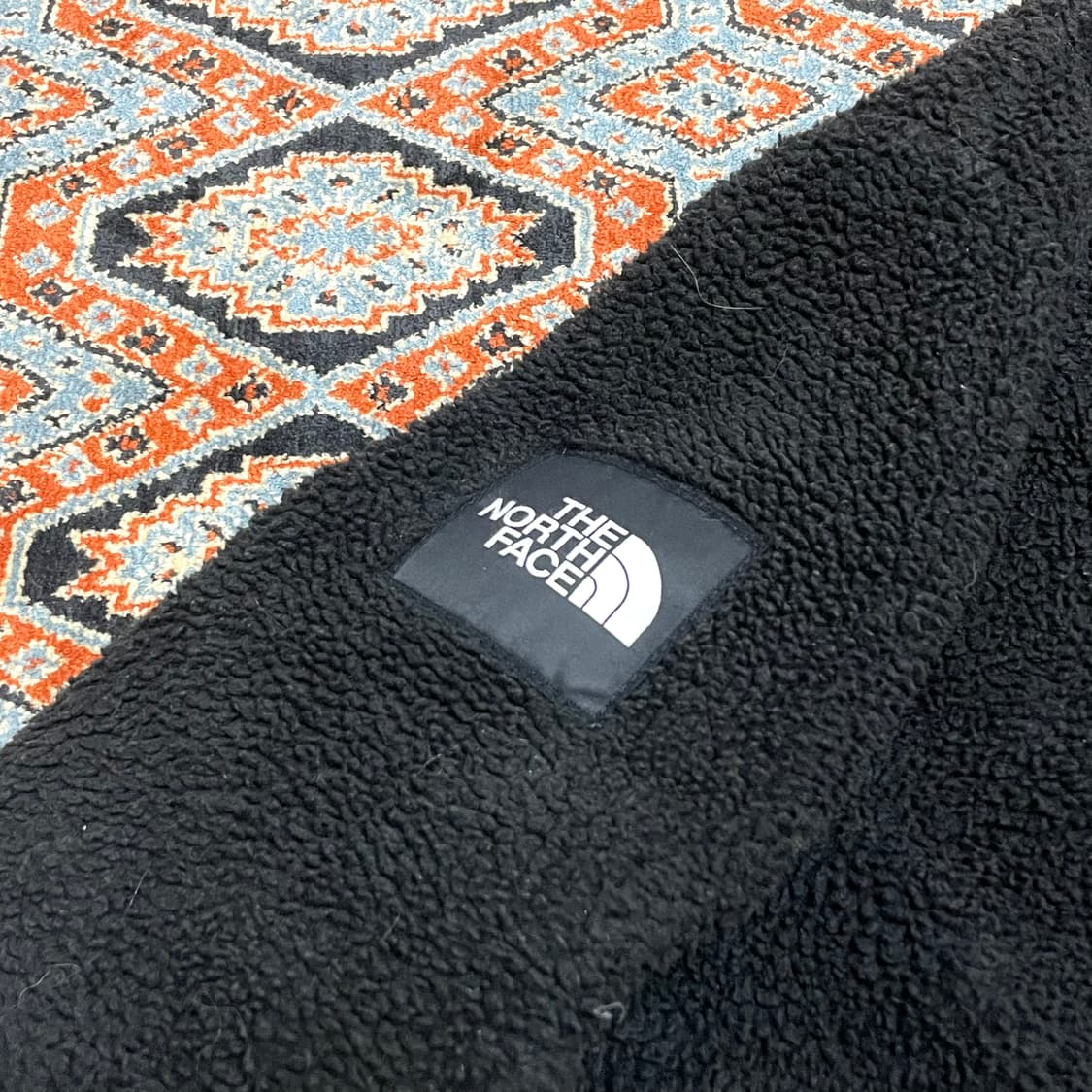 노스페이스 블랙 플리스 집업 자켓 남성XL 상품이미지3