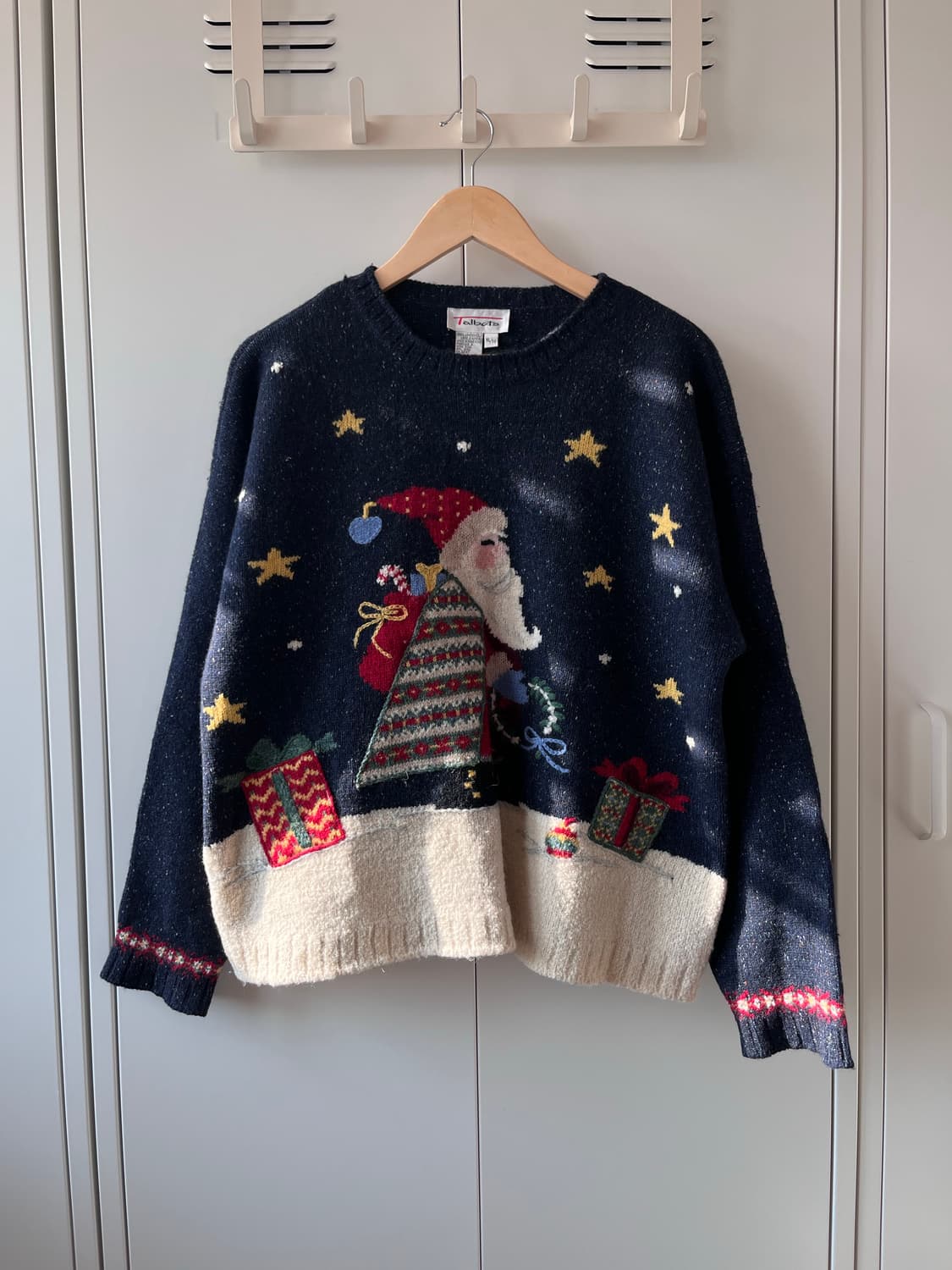 Talbots 크리스마스 산타 별 니트 스웨터 상품이미지2