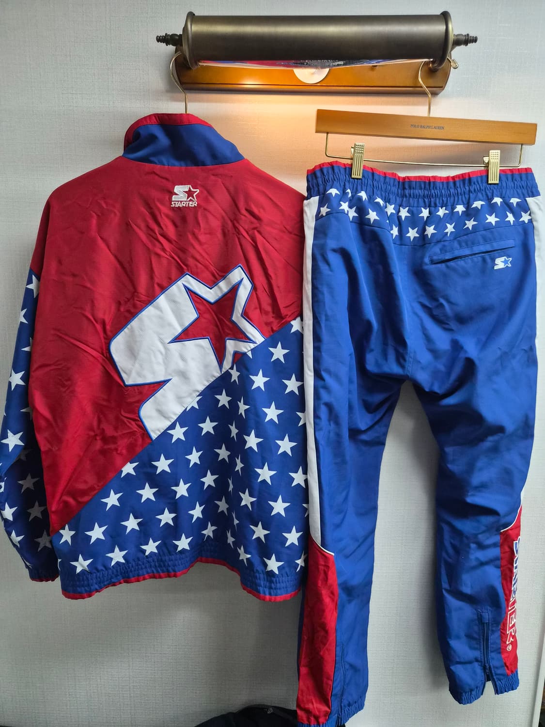 M/100) 스타터 레트로 스포츠 트레이닝 셋업 팝니다 상품이미지4