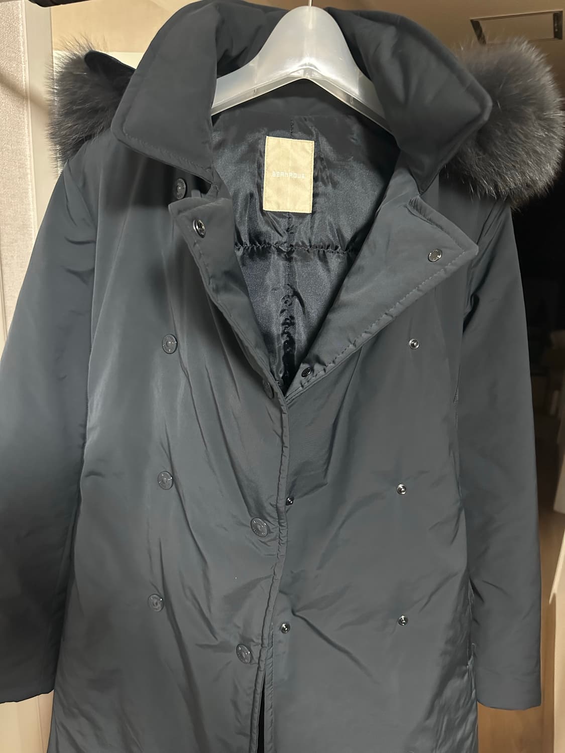 빈폴 레이디스 폭스퍼 구스다운 90 S (상태 상) 급처 상품이미지1