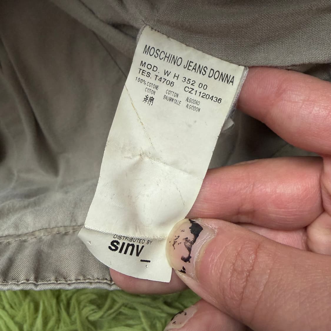 모스키노 디컨스트럭티드 유틸리티 자켓 상품이미지6