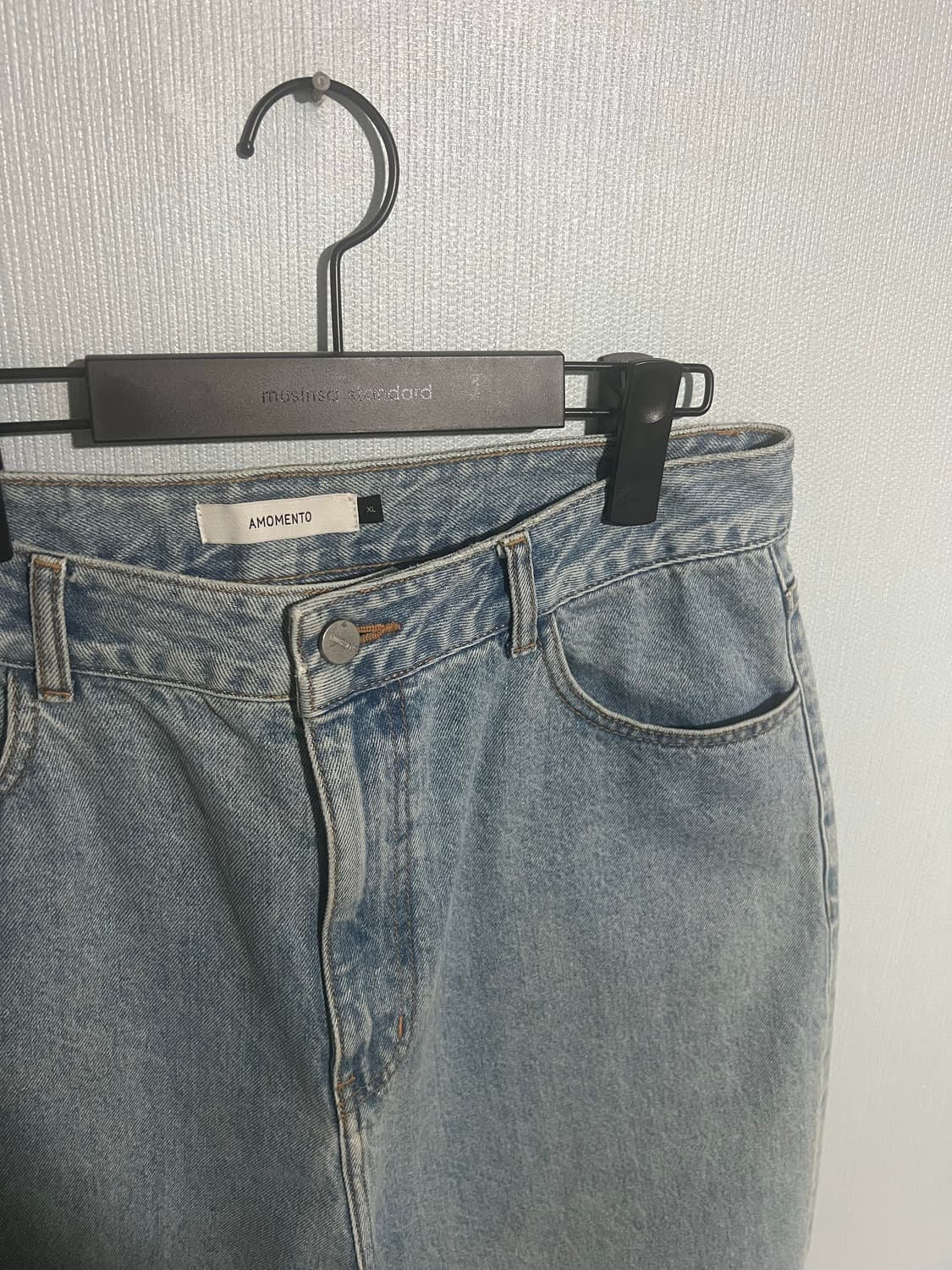 아모멘토 리사이클 데님팬츠 xl 상품이미지1