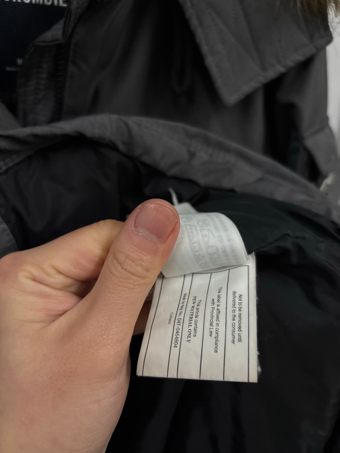 아베크롬비 우먼 털탈착 패딩 상품이미지7