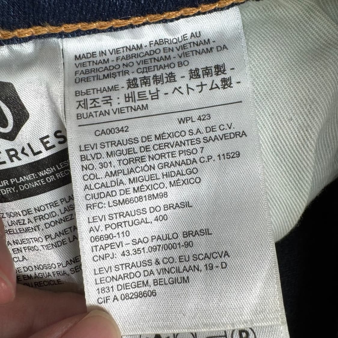 LEVI STRAUSS & CO 데님 팬츠 W32 L32 상품이미지4