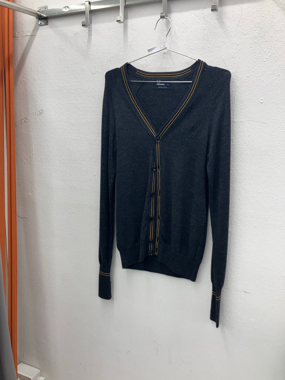 프레드페리 울 가디건 상품이미지2