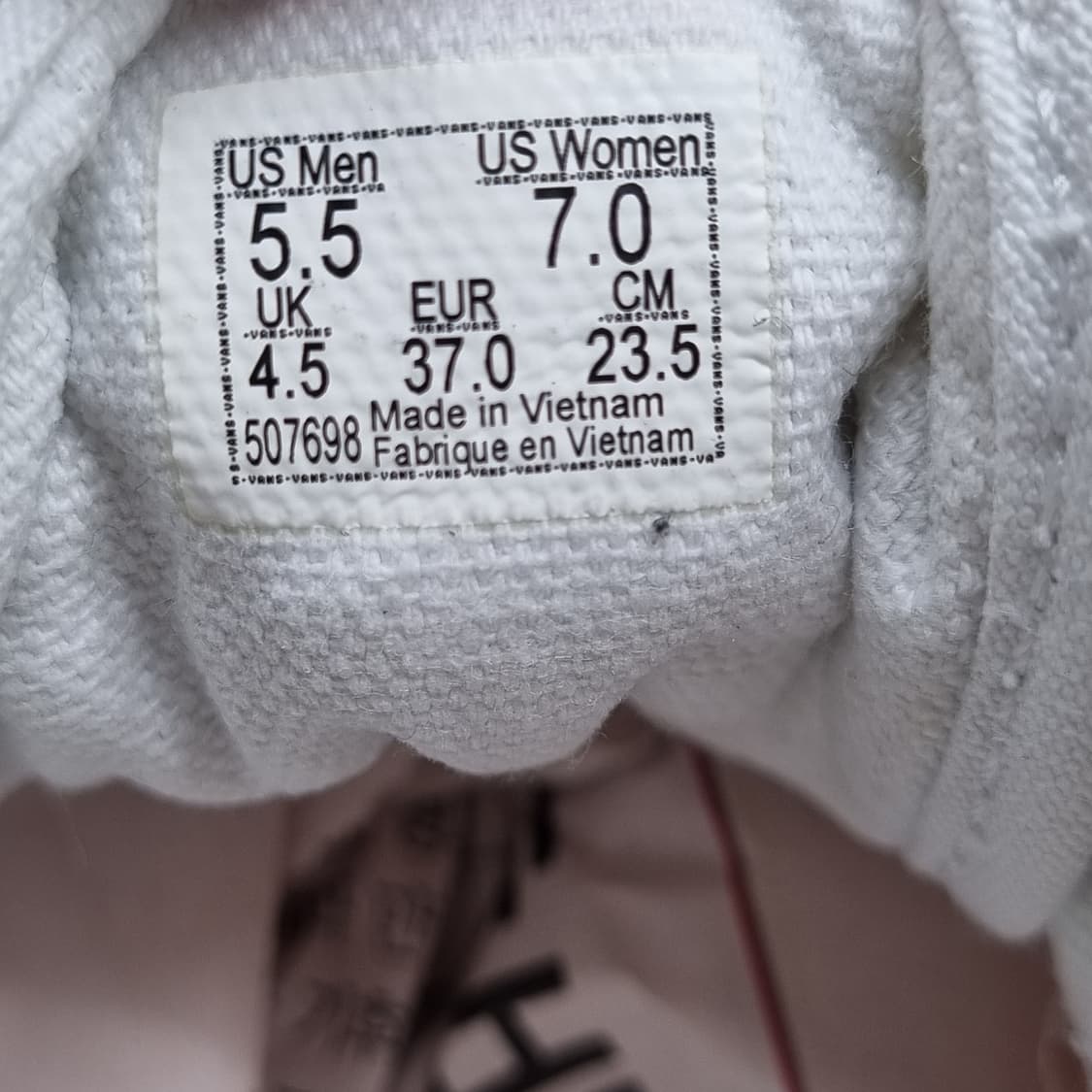 반스 올드스쿨 하트 여성스니커즈 235 상품이미지6