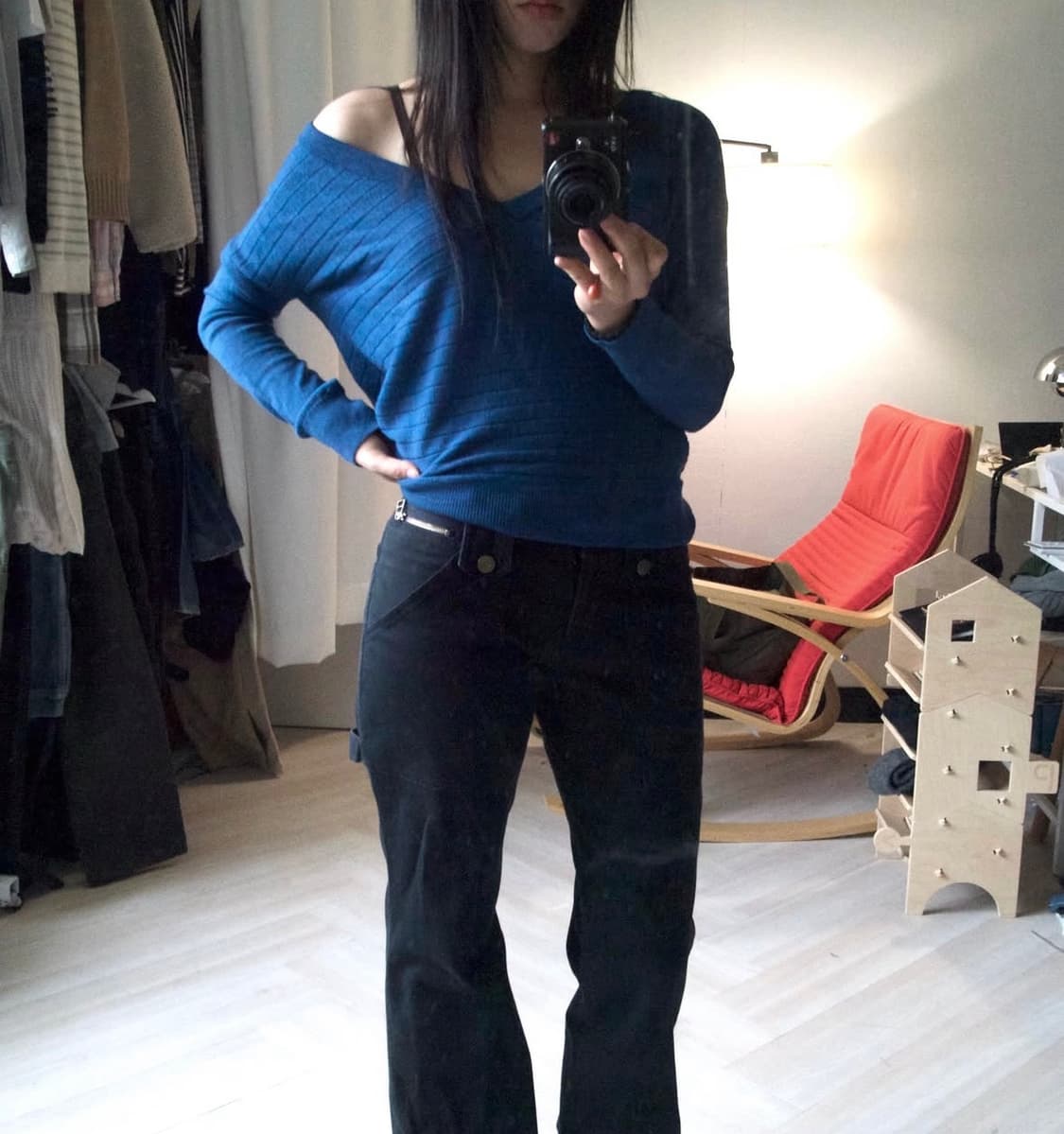 [GAP] light wool v neck knit 상품이미지1
