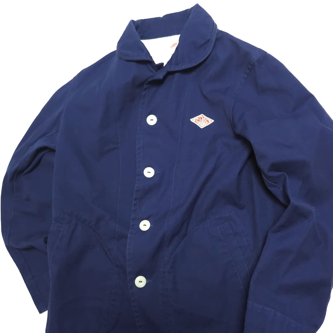 단톤 DANTON 프렌치 워크 싱글 커버올 자켓 상품이미지5