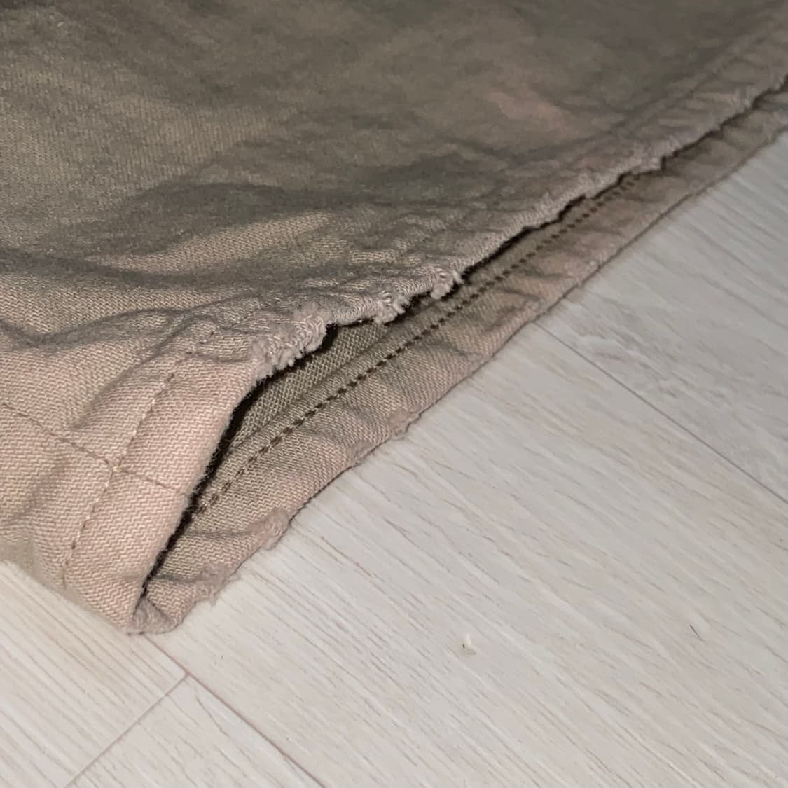 ANCELLM 안셀름 DENIM WIDE SLACKS-Sand 상품이미지6