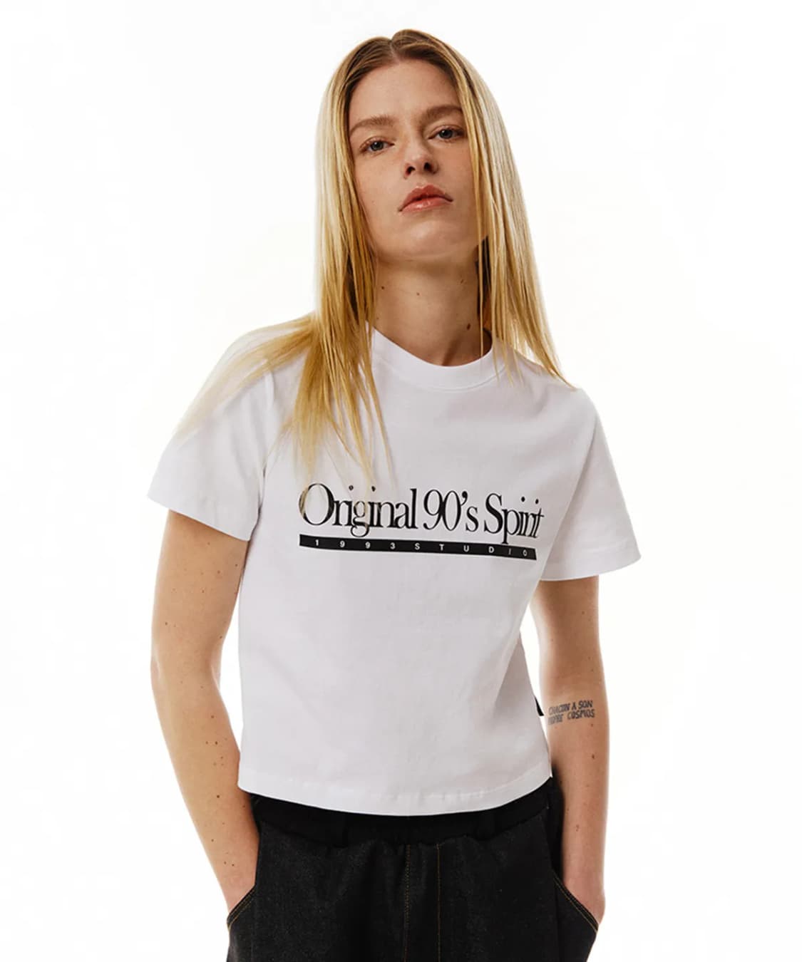 1993스튜디오 티셔츠 (화이트) 새상품 10000 상품이미지1