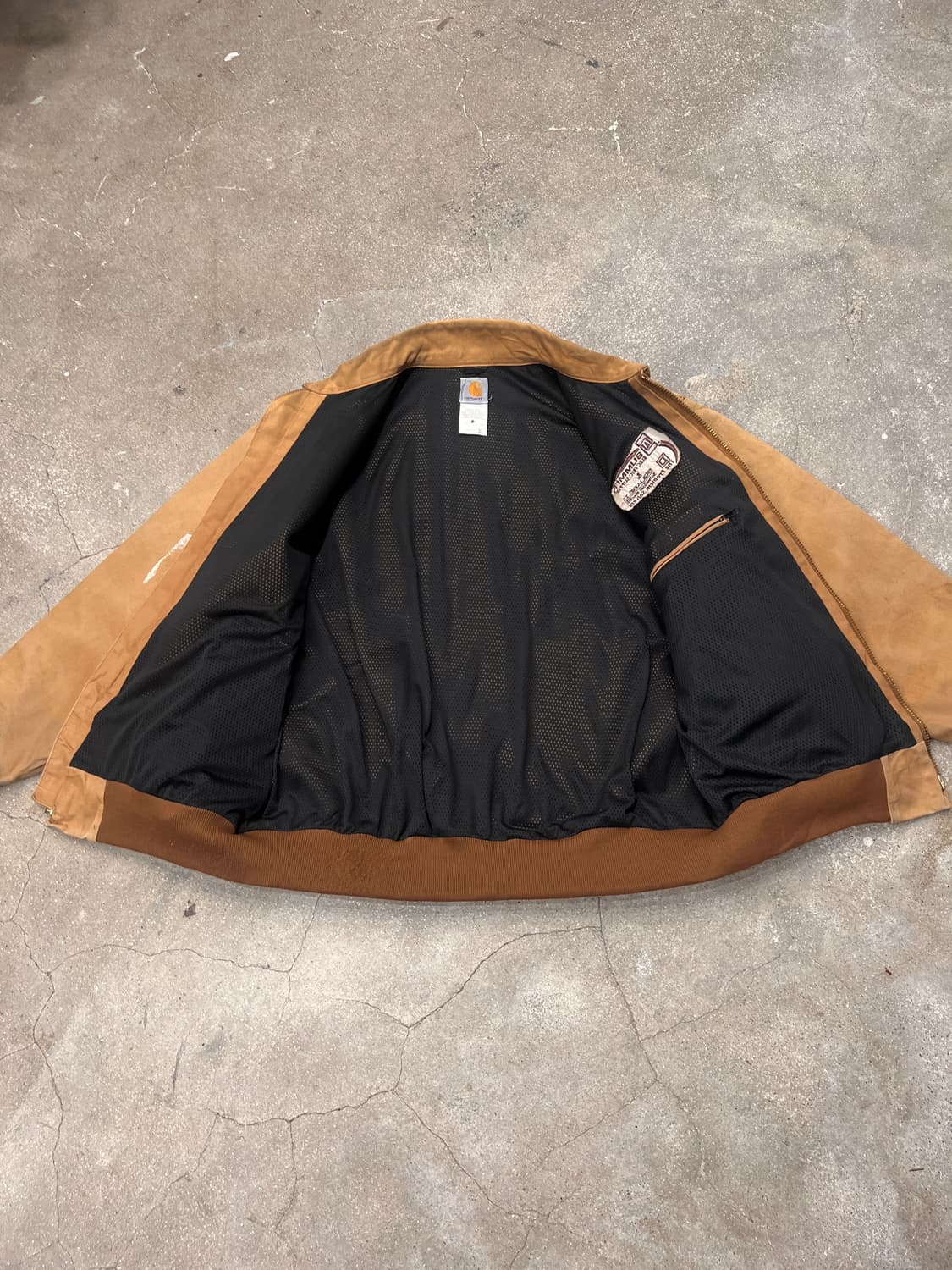 00‘s 칼하트 빈티지 J98 BRN 썬페이드 액티브 자켓 상품이미지8