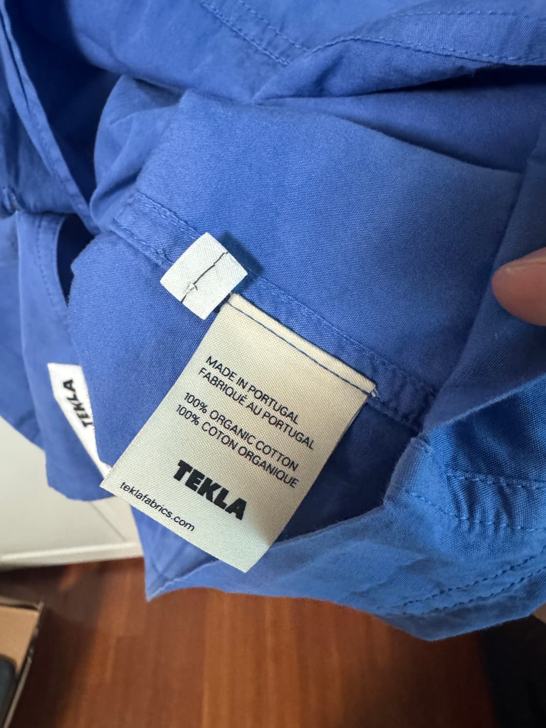 스투시 X 테클라 숏슬리브 포플린 파자마 셔츠 울트라마린 상품이미지6