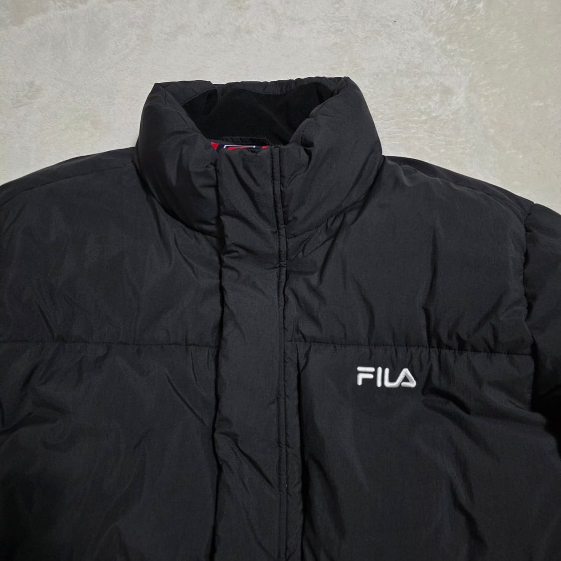 (110)휠라 에센셜 다운 패딩 점퍼  상품이미지2