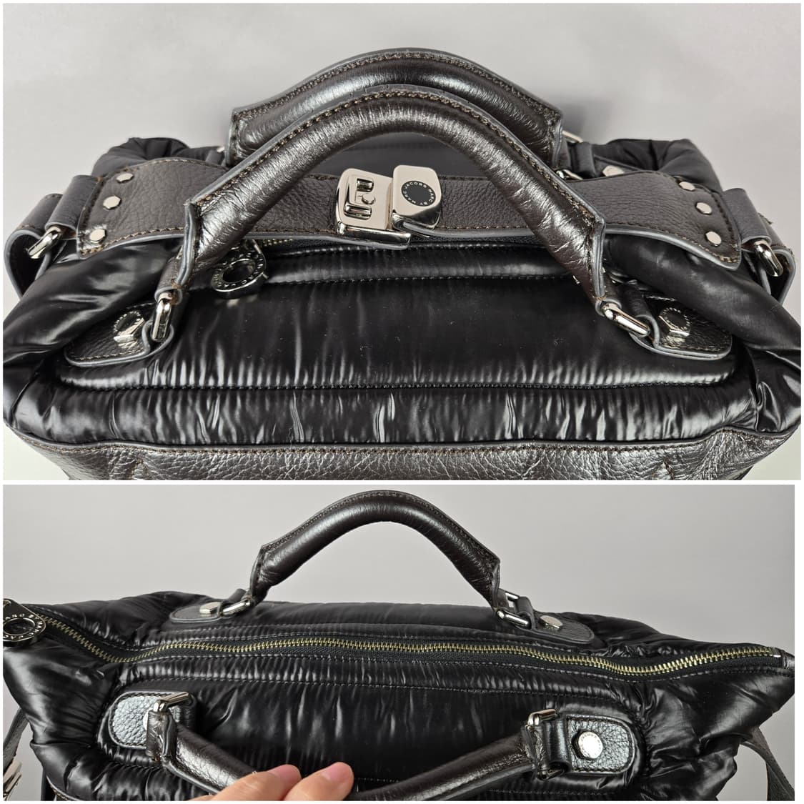 마크제이콥스 패딩백 나일론 패딩 백 가방 정품 블랙 상품이미지3