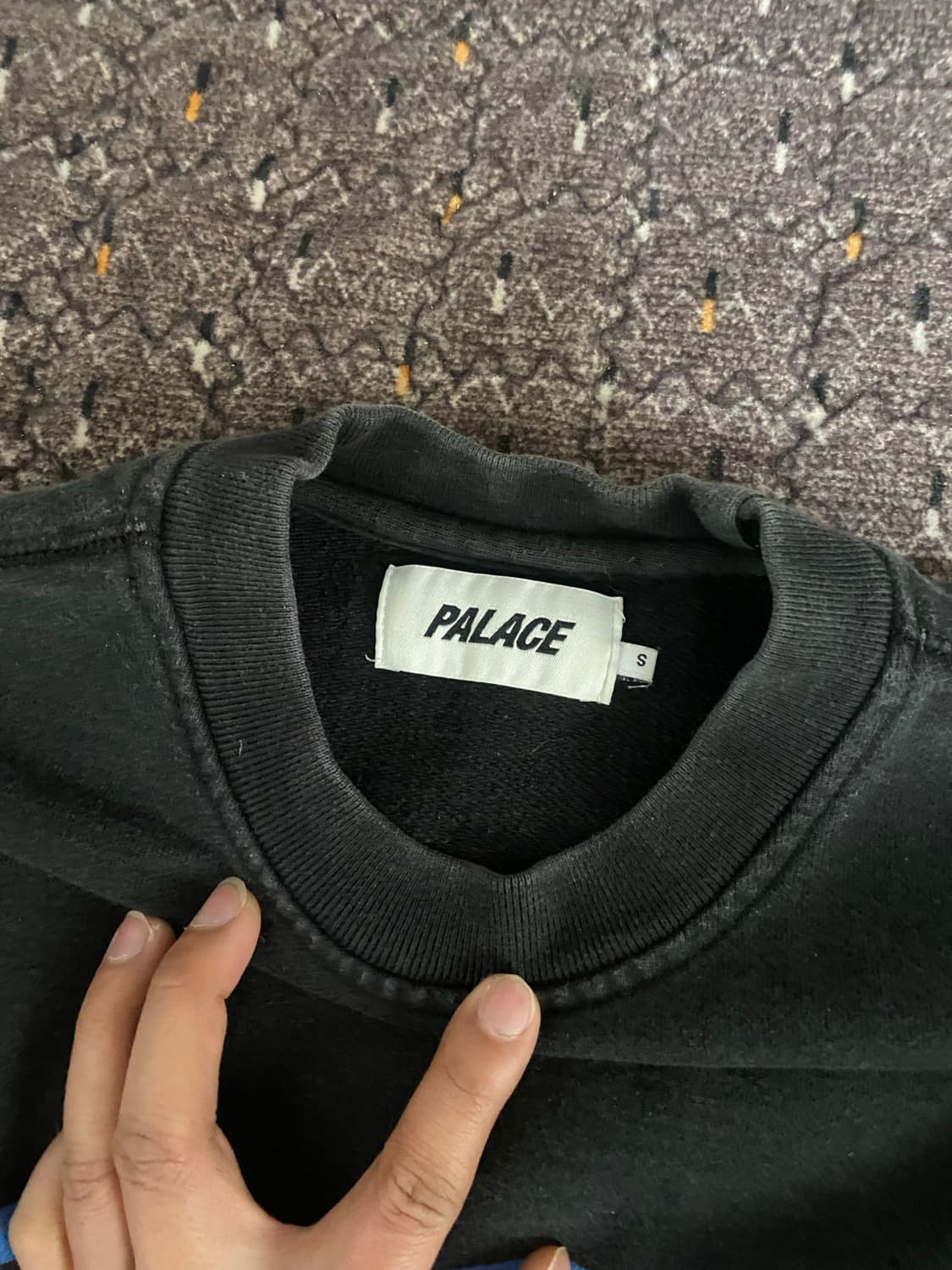 팔라스 맨투맨 스웻셔츠 블랙 S 상품이미지2